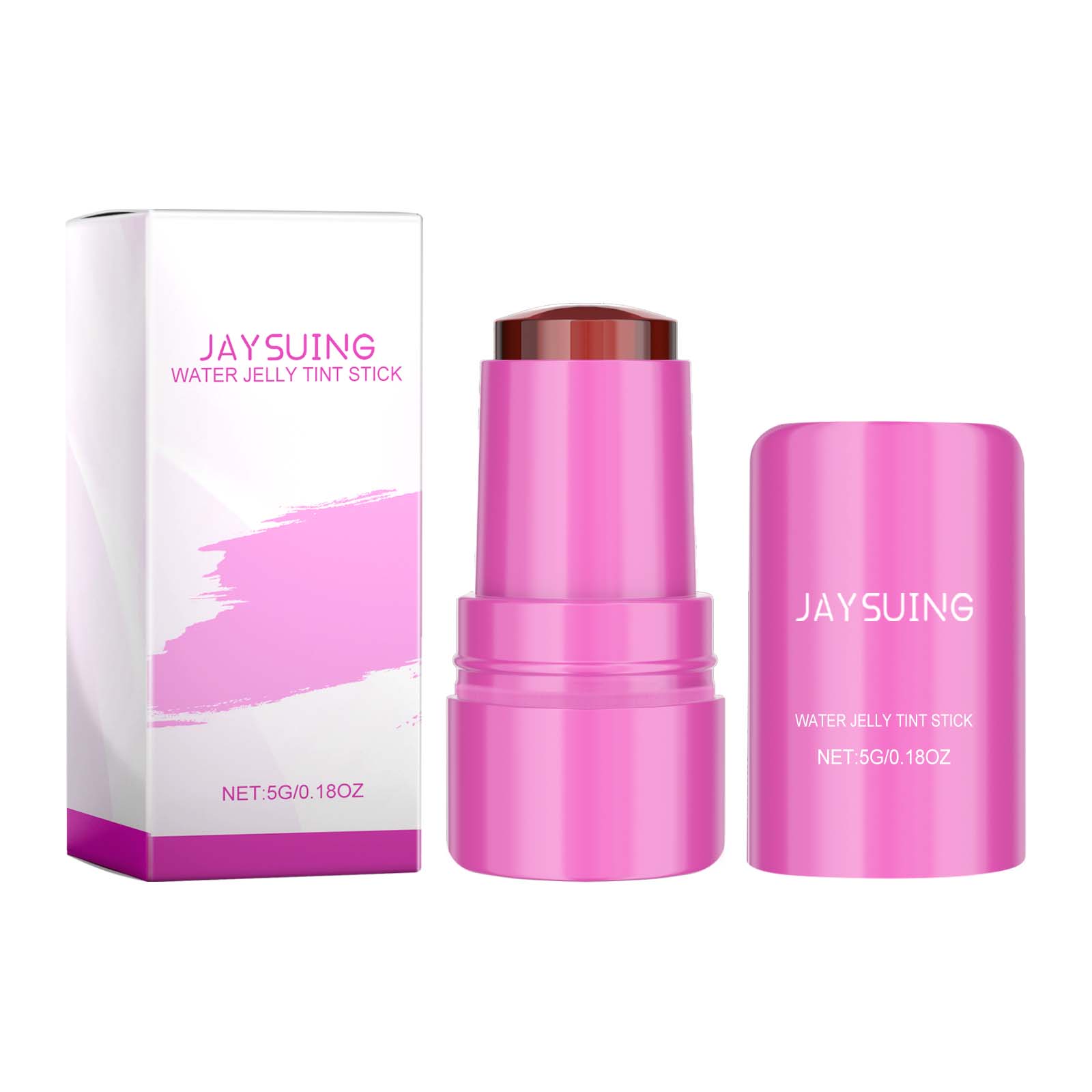 Jelly Blush Lip Gloss Stick Series, Brightening Lip Blush Stick For Even Skin Tone Lips And Cheeks